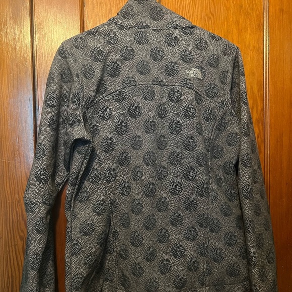The North Face TNF Apex Bionic Micro Polka Dot Softshell Jacket Women Sz Medium - Picture 6 of 6